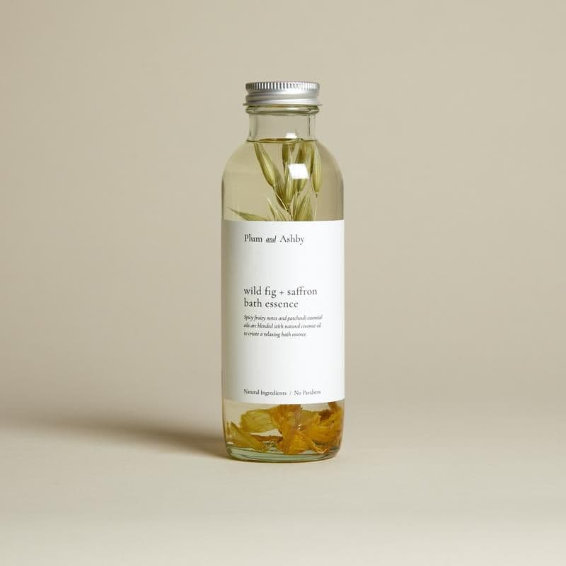 Plum and Ashby Wild Fig & Saffron Bath Essence