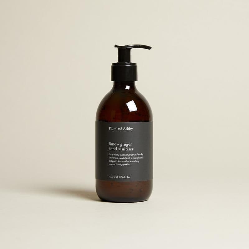 Plum and Ashby Lime & Ginger Hand Sanitiser