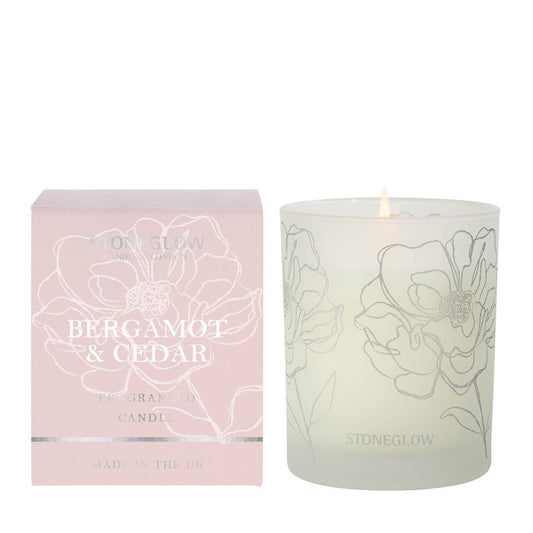 Stoneglow Day Flower Tumbler Candle