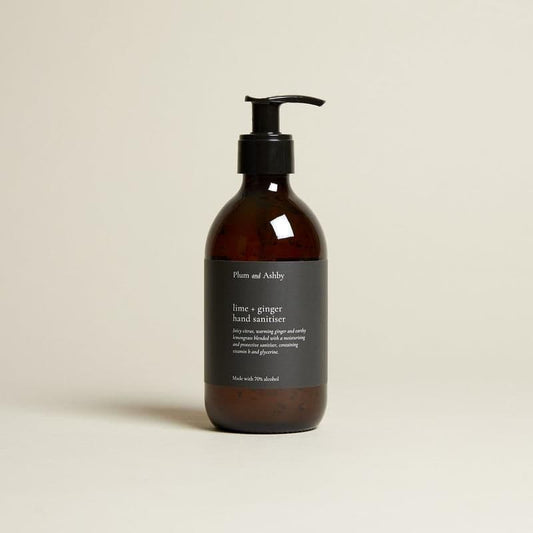Plum and Ashby Lime & Ginger Hand Sanitiser