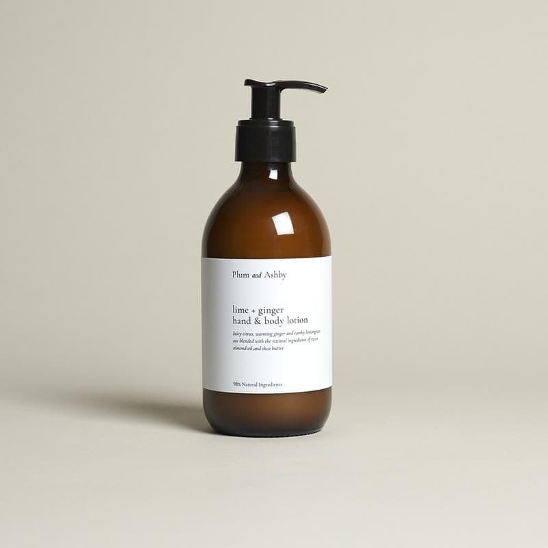 Plum and Ashby Lime & Ginger Hand & Body Lotion