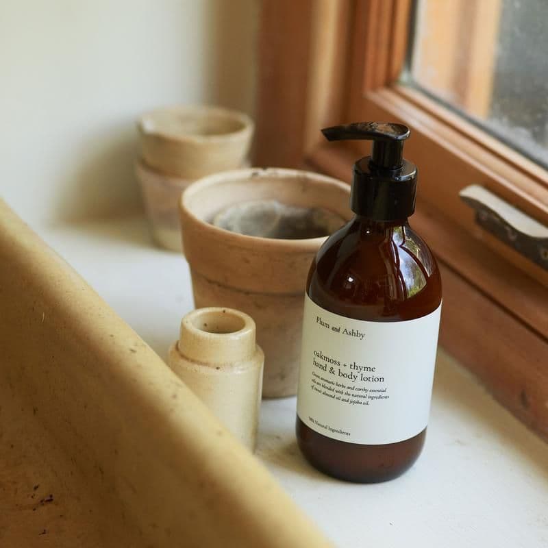 Plum and Ashby Oakmoss & Thyme Hand & Body Lotion