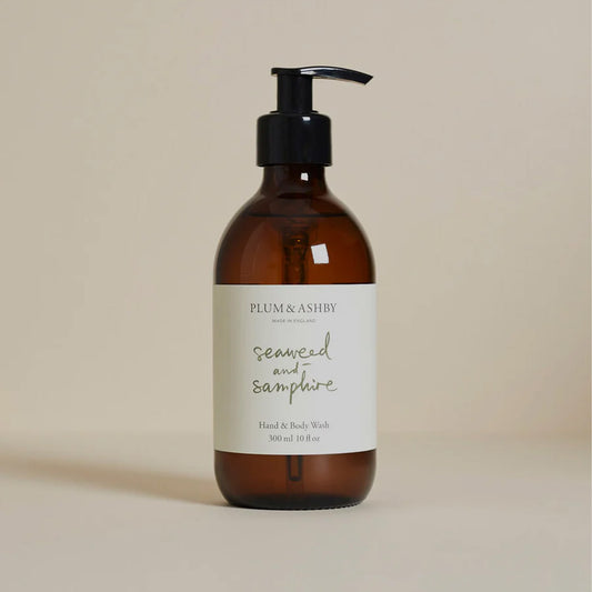 Seaweed and Samphire hand and body wash plum and ashby Scents and Home