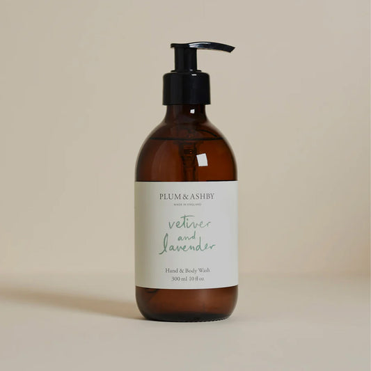 Vetiver and Lavender Plum and Ashby Body Wash