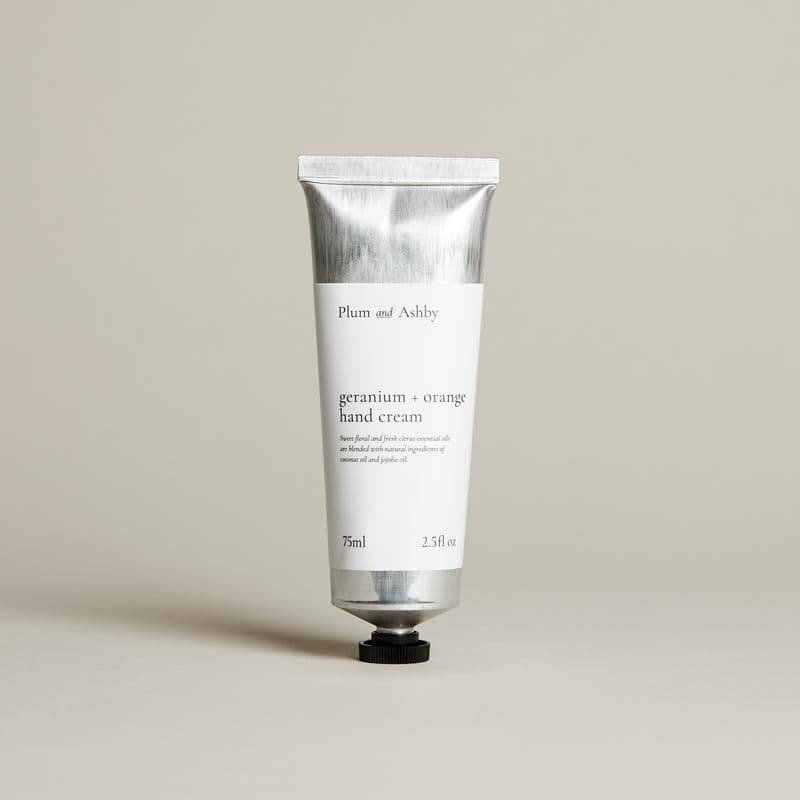 Plum and Ashby Geranium & Orange Hand Cream